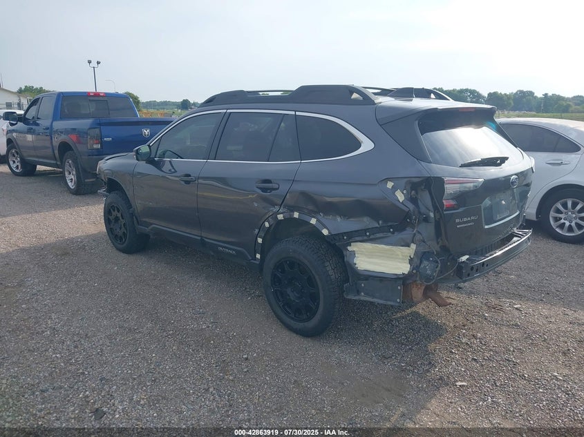 Vin: 4s4btadc9n3263938, lot: 43357504, subaru outback premium 20223