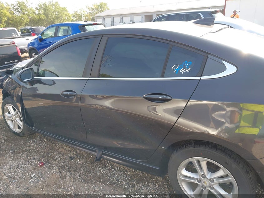 2017 CHEVROLET CRUZE LT AUTO - 1G1BE5SM0H7152122