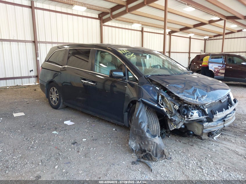 5FNRL5H66CB014981 2012 Honda Odyssey Ex-L auction photo 1