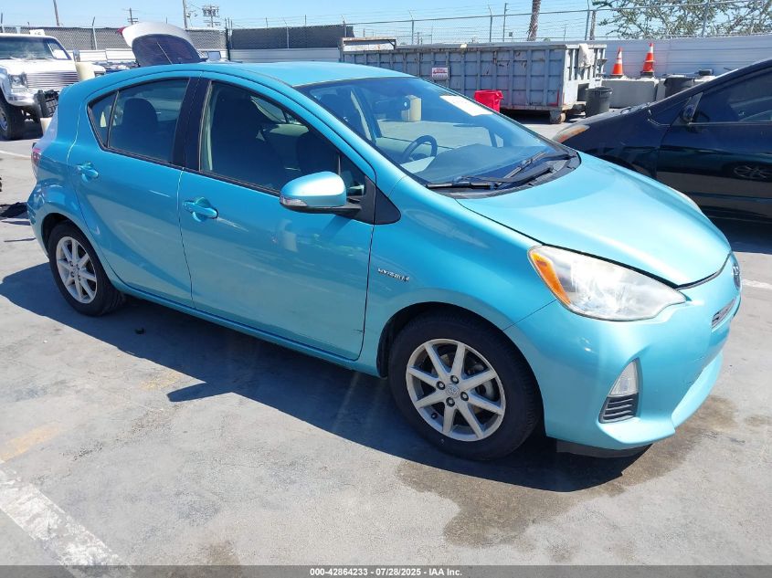2012 Toyota Prius C Three VIN: JTDKDTB32C1006208 Lot: 42864233
