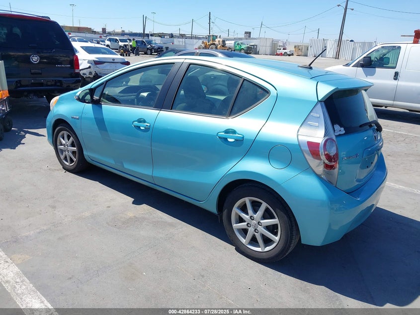2012 Toyota Prius C Three VIN: JTDKDTB32C1006208 Lot: 42864233