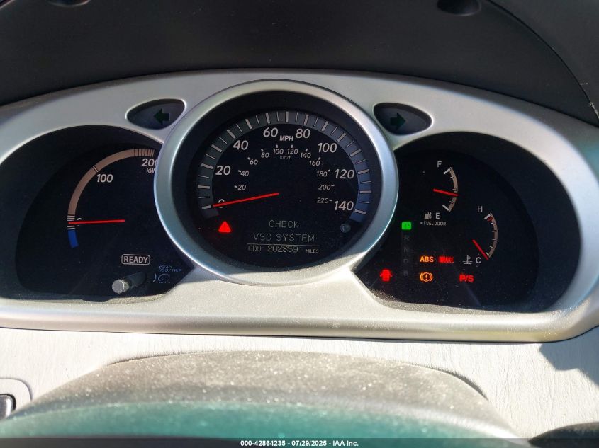 2006 Toyota Highlander Hybrid Limited V6 VIN: JTEDW21A460015561 Lot: 42864235