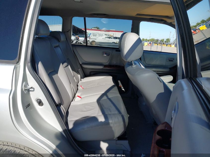 2006 Toyota Highlander Hybrid Limited V6 VIN: JTEDW21A460015561 Lot: 42864235