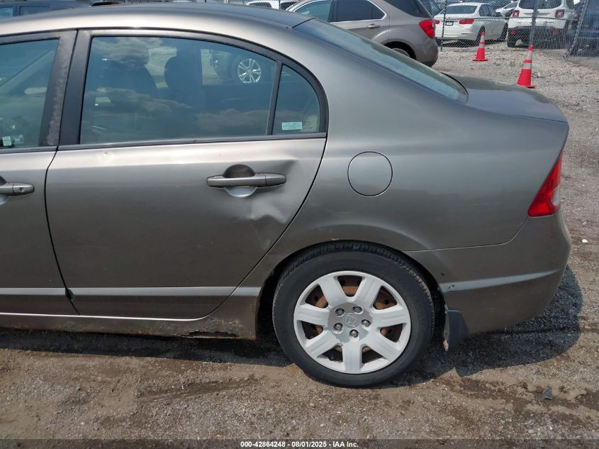 2008 Honda Civic Lx VIN: 2HGFA16548H338865 Lot: 42864248