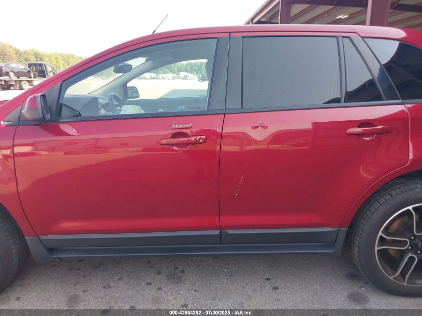 2013 Ford Edge Sel VIN: 2FMDK3J92DBA04786 Lot: 42864352