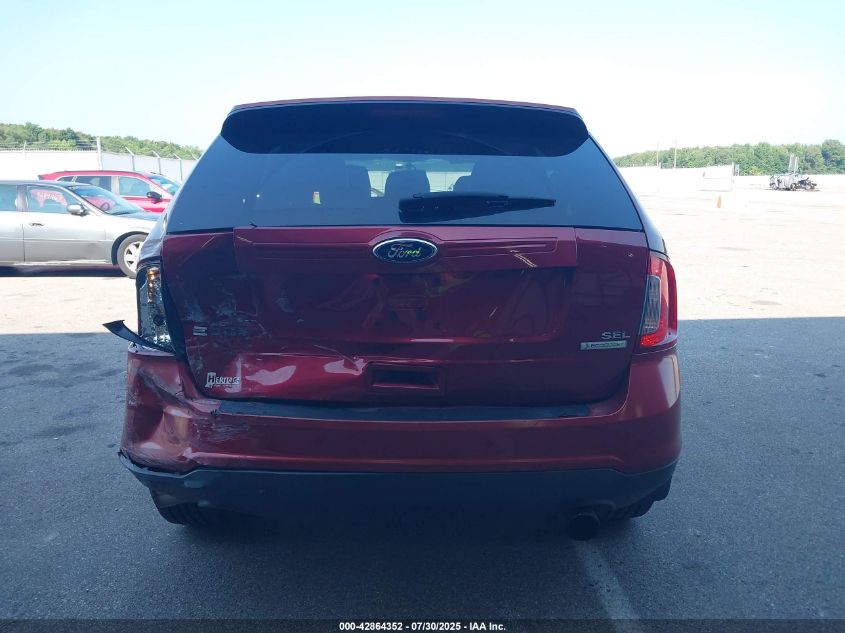 2013 Ford Edge Sel VIN: 2FMDK3J92DBA04786 Lot: 42864352