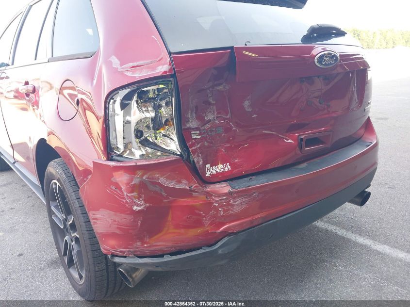 2013 Ford Edge Sel VIN: 2FMDK3J92DBA04786 Lot: 42864352