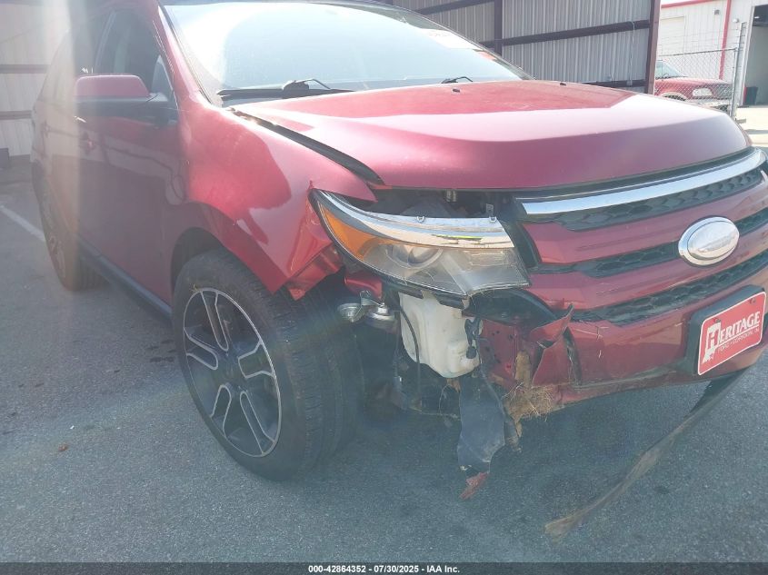 2013 Ford Edge Sel VIN: 2FMDK3J92DBA04786 Lot: 42864352