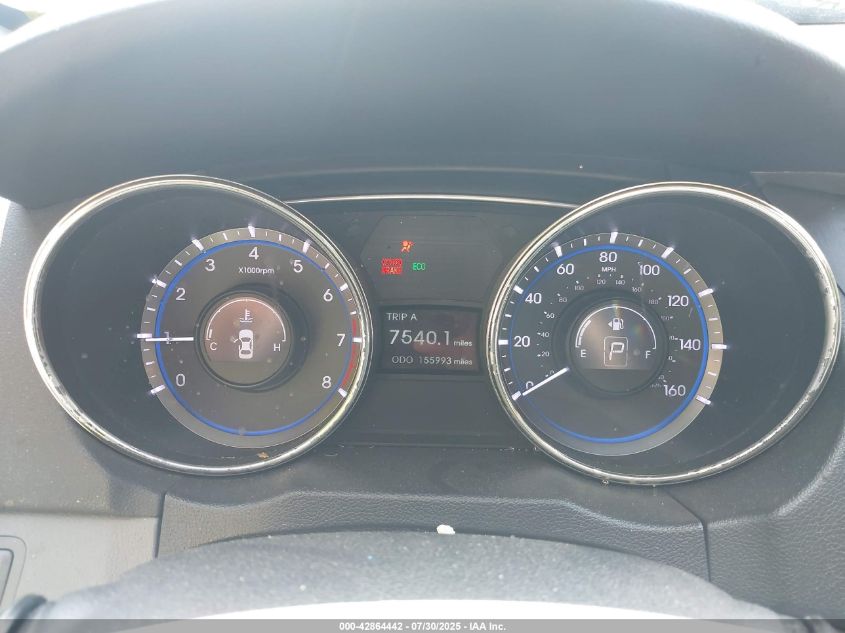 2011 Hyundai Sonata Gls VIN: 5NPEB4AC8BH290977 Lot: 42864442