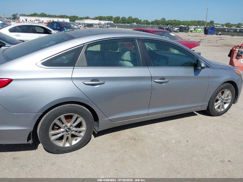 2016 Hyundai Sonata Se VIN: 5NPE24AF3GH380183 Lot: 42864682