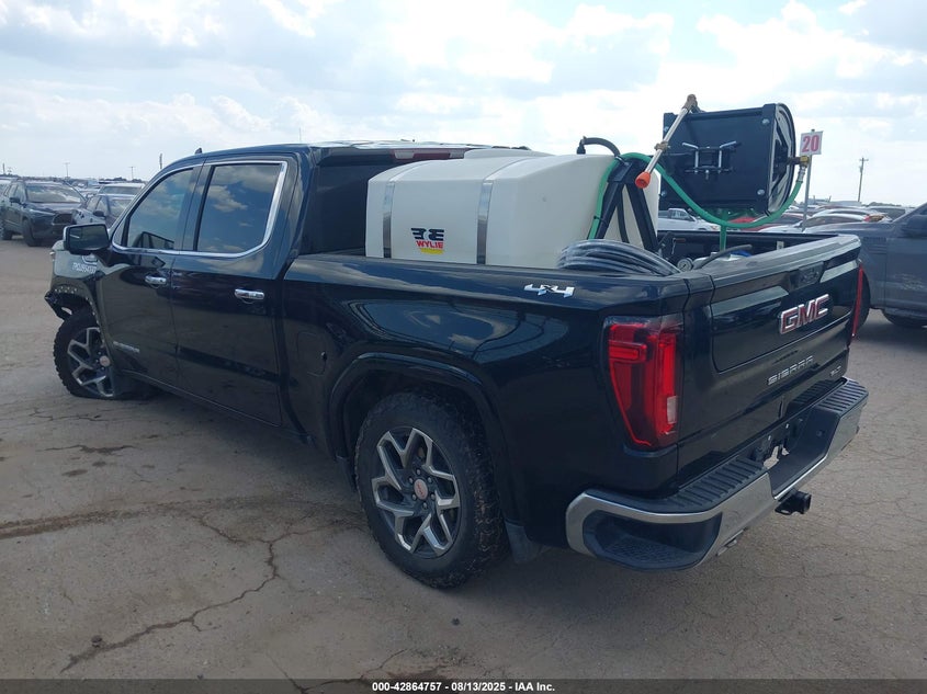 Vin: 3gtuudel9pg174316, lot: 43358342, gmc sierra 1500 4wd  short box slt 20233