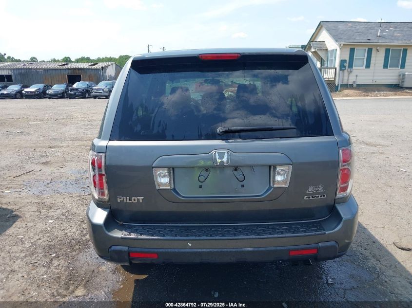 2007 Honda Pilot Lx VIN: 5FNYF18157B021068 Lot: 42864792