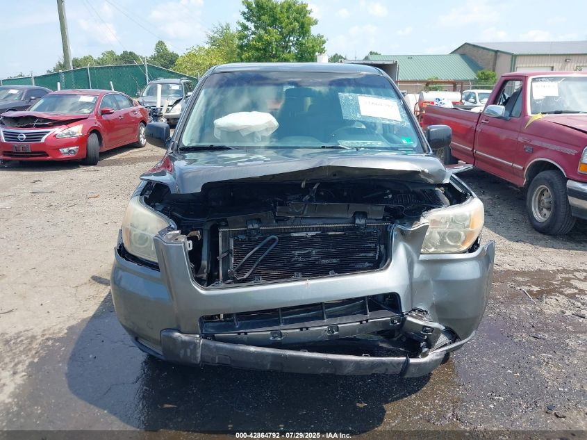 2007 Honda Pilot Lx VIN: 5FNYF18157B021068 Lot: 42864792