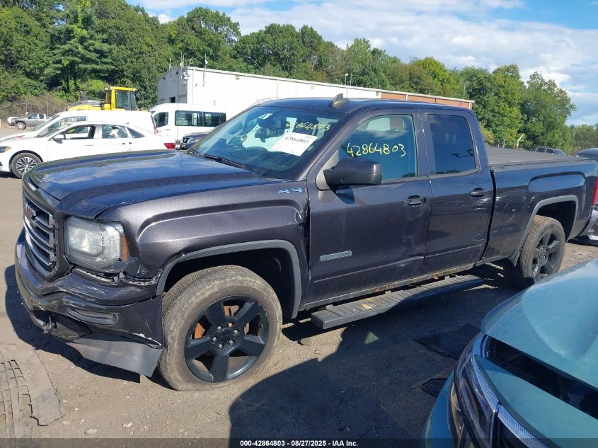 2016 GMC Sierra 1500 VIN: 1GTV2LEC8GZ196957 Lot: 42864803