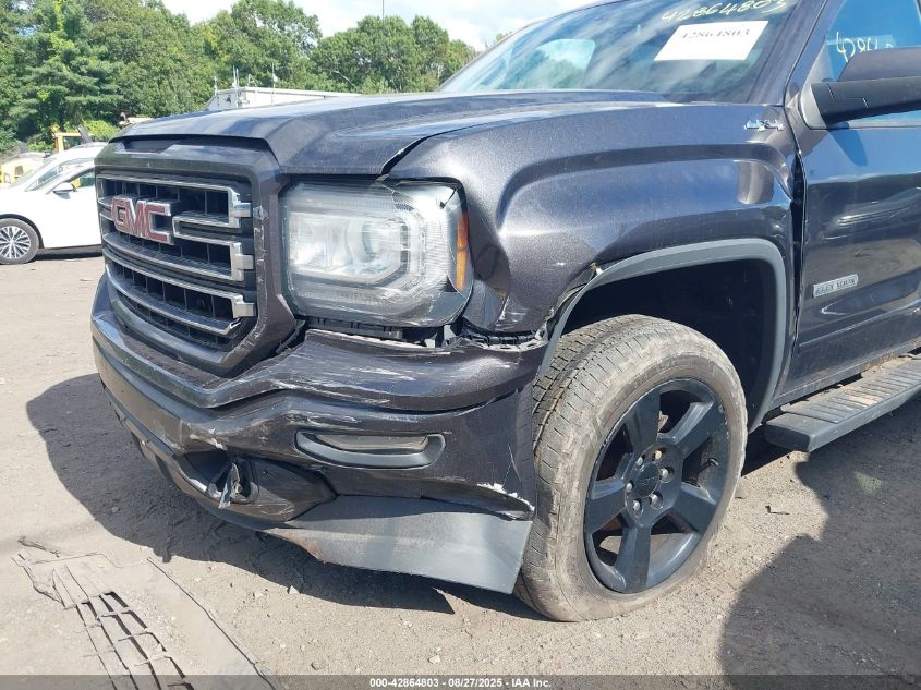 2016 GMC Sierra 1500 VIN: 1GTV2LEC8GZ196957 Lot: 42864803