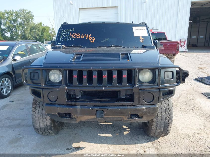 2005 Hummer H2 Suv VIN: 5GRGN23U05H110659 Lot: 42864863
