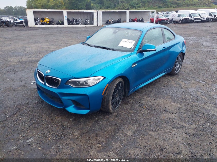 Vin: wbs1h9c53gv351970, lot: 43358485, bmw m2 20162