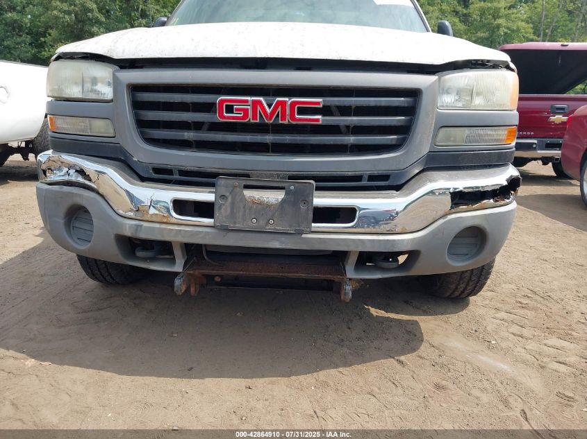 2005 GMC Sierra 2500Hd Work Truck VIN: 1GTHK24U75E134519 Lot: 42864910