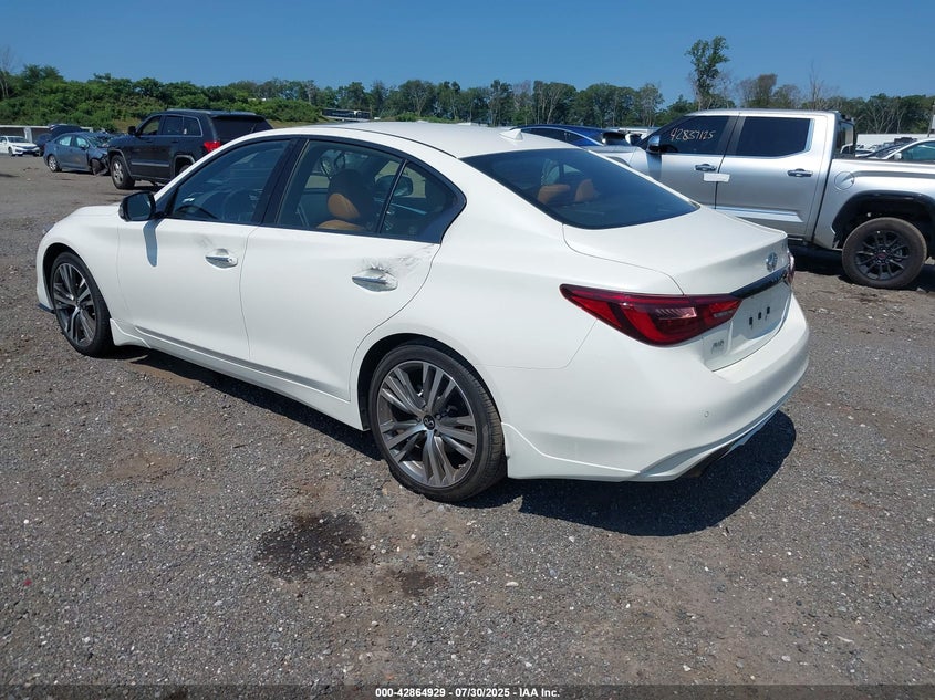 2023 INFINITI Q50 3.0L V-6 DI, DOHC, V(VIN: JN1EV7CR8PM543712