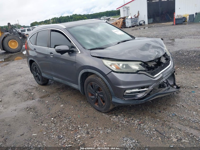 5J6RM3H96FL017872 2015 Honda Cr-V Touring auction photo 1