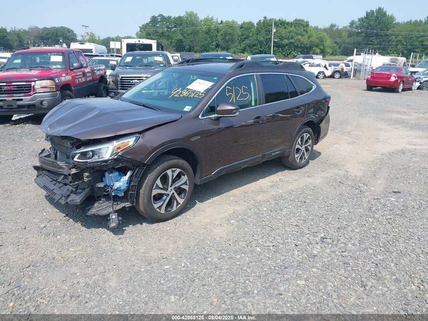 2022 SUBARU OUTBACK 2.5L H-4 DI, DOHC, V(VIN: 4S4BTANC6N3154061