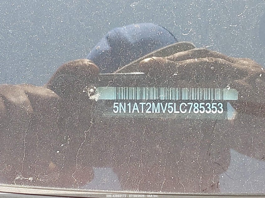 2020 NISSAN ROGUE SL INTELLIGENT AWD - 5N1AT2MV5LC785353