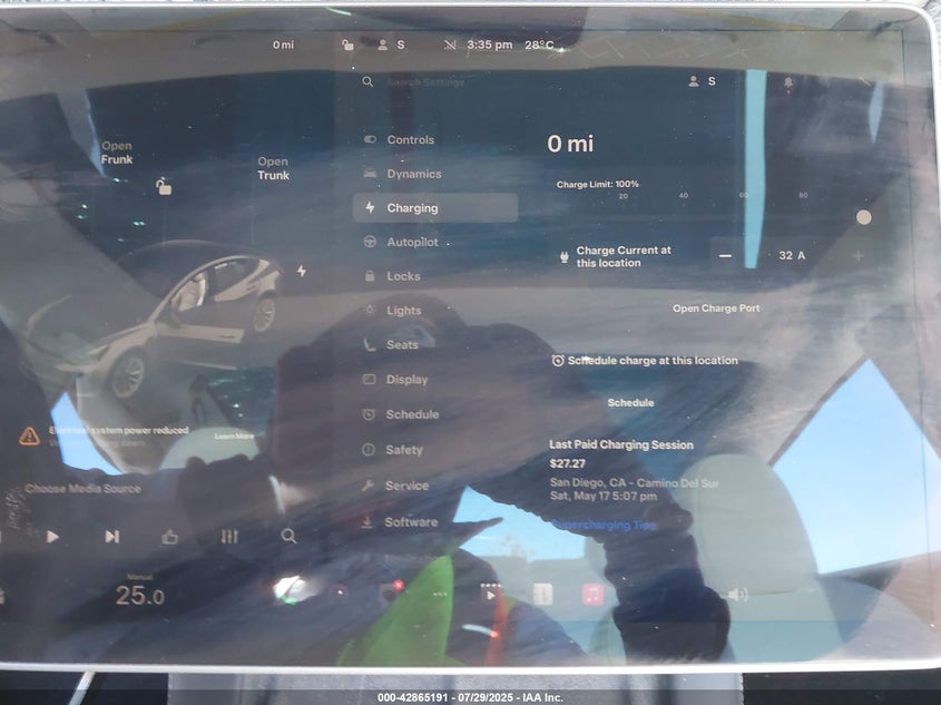 2023 Tesla Model 3 Rear-Wheel Drive VIN: 5YJ3E1EA7PF551320 Lot: 42865191