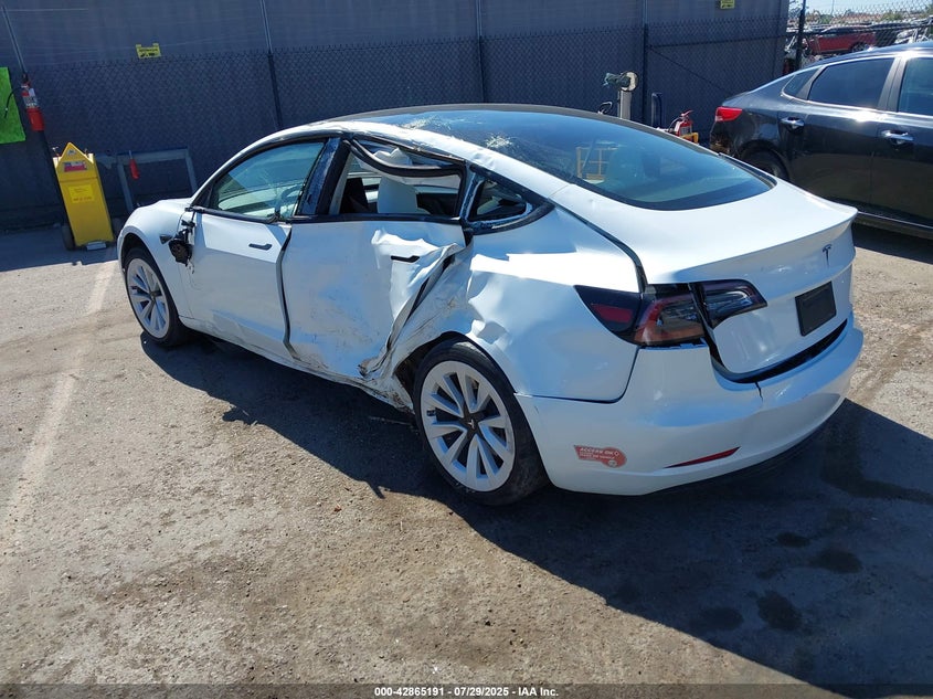 5YJ3E1EA7PF551320 2023 Tesla Model 3 Rear-wheel Drive White