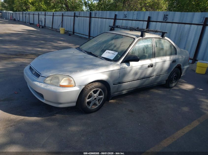 1996 Honda Civic Dx VIN: 1HGEJ6524TLO22443 Lot: 42865385