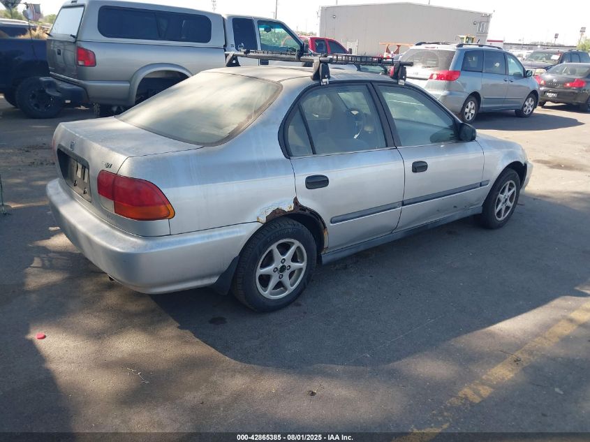 1996 Honda Civic Dx VIN: 1HGEJ6524TLO22443 Lot: 42865385