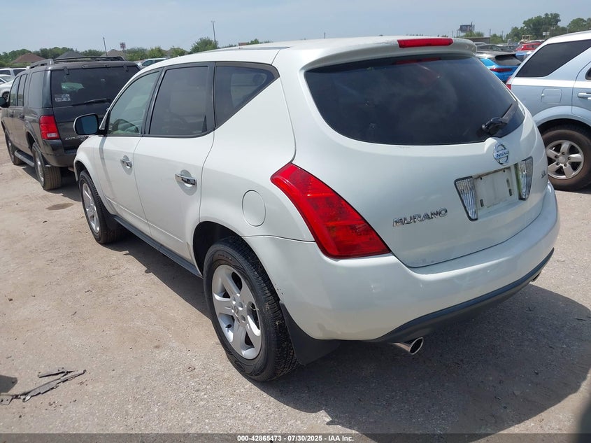 2004 Nissan Murano Sl VIN: JN8AZ08T24W227836 Lot: 42865473