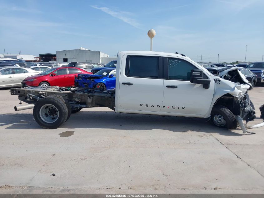 2024 Chevrolet Silverado 3500Hd Chassis Work Truck VIN: 1GB4YSEY6RF387835 Lot: 42865555