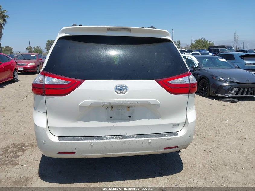 2016 TOYOTA SIENNA XLE 8 PASSENGER - 5TDYK3DC8GS763412