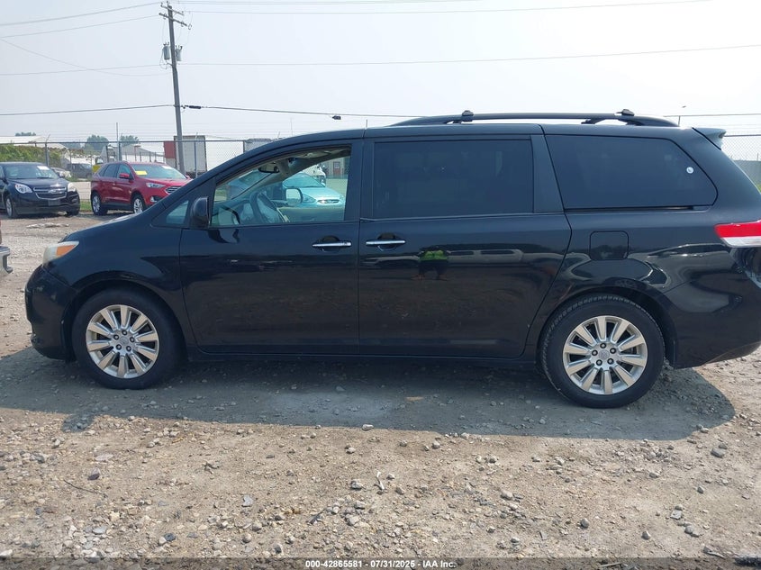 2011 Toyota Sienna Xle VIN: 5TDDK3DCXBS026753 Lot: 42865581
