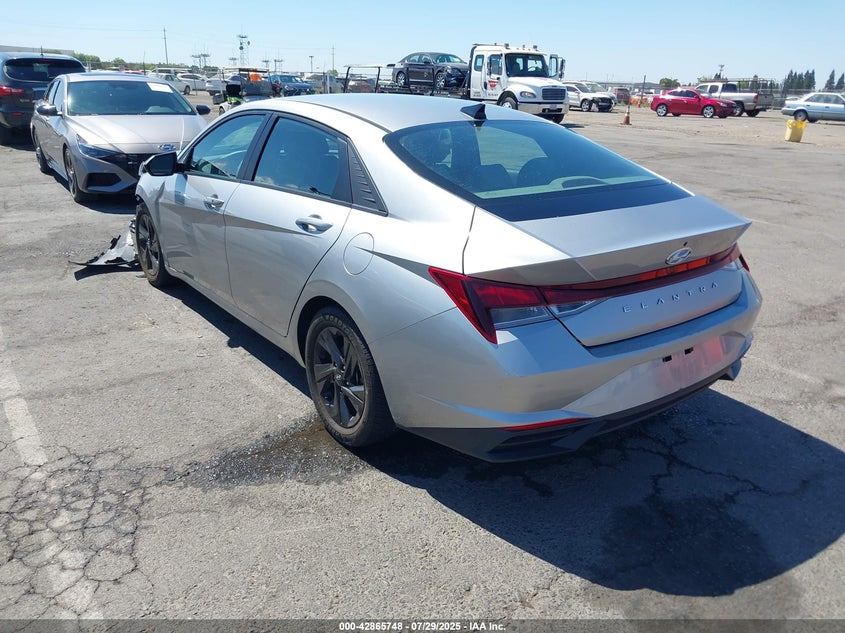 VIN 5NPLM4AG5MH011914 2021 HYUNDAI ELANTRA SEL
