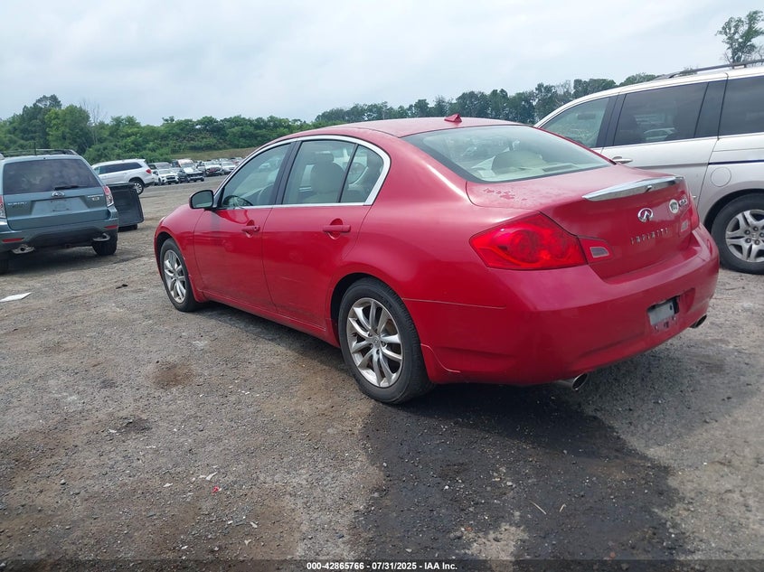 2008 Infiniti G35X VIN: JNKBV61F78M254193 Lot: 42865766