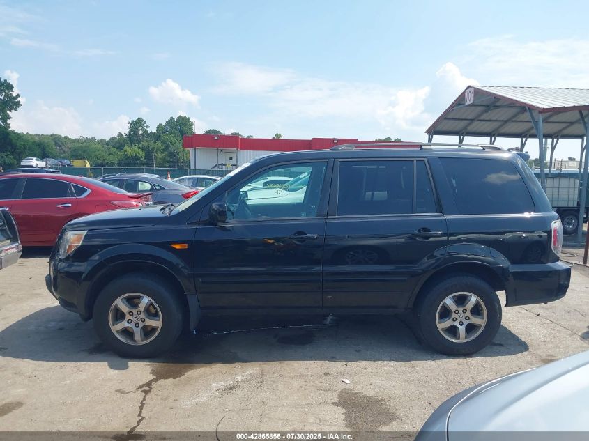 2007 Honda Pilot Ex-L VIN: 5FNYF18517B008966 Lot: 42865856