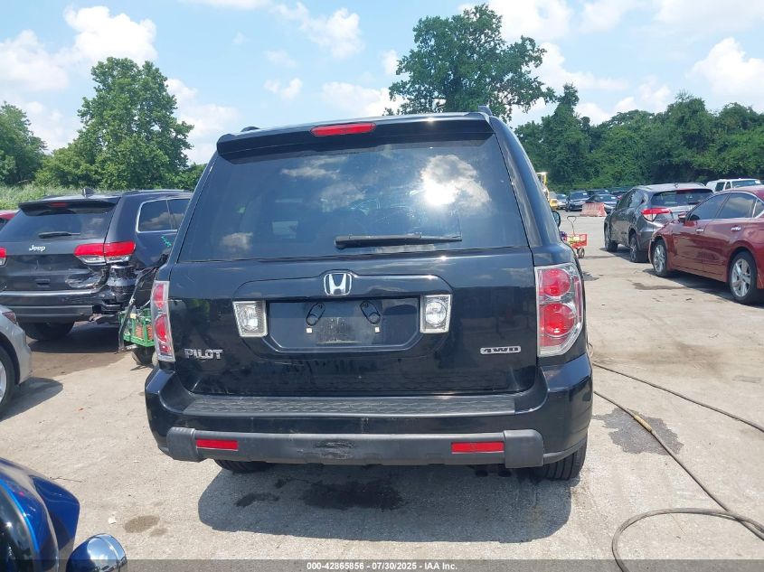 2007 Honda Pilot Ex-L VIN: 5FNYF18517B008966 Lot: 42865856
