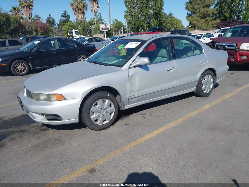 2002 Mitsubishi Galant Es/Ls VIN: 4A3AA46G82E056803 Lot: 42865960
