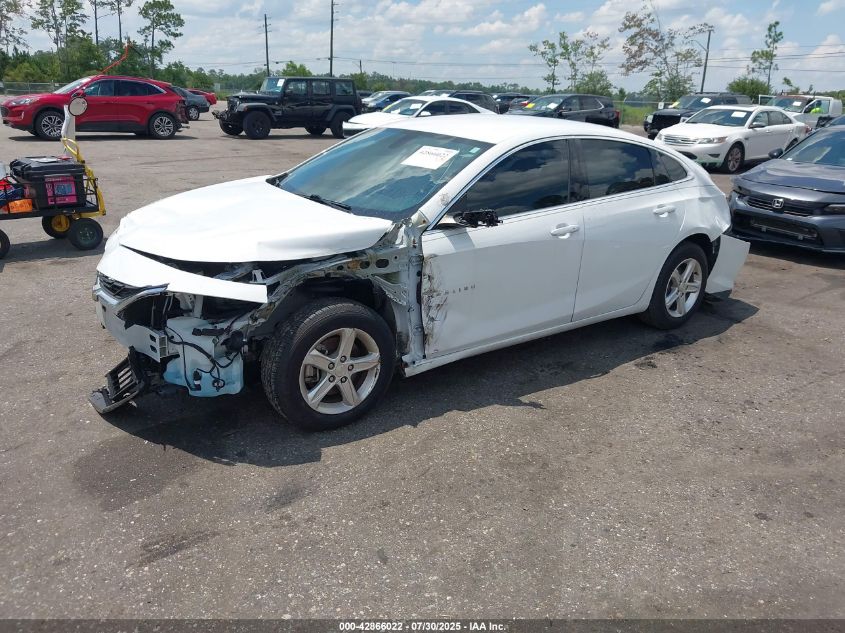 2021 CHEVROLET MALIBU FWD LS - 1G1ZB5ST6MF065095