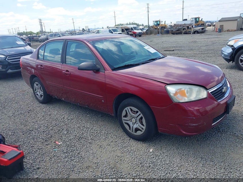 1G1ZS58F37F277944 2007 Chevrolet Malibu Ls auction photo 1