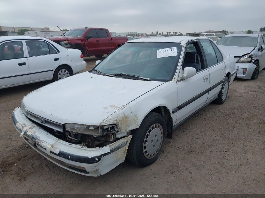 1991 Honda Accord Lx/Ex VIN: 1HGCB7651MA158500 Lot: 42866316