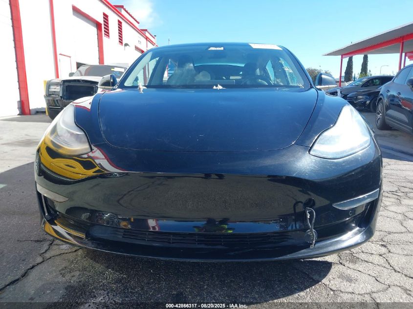 2018 Tesla Model 3 Long Range/Performance VIN: 5YJ3E1EB5JF127862 Lot: 42866317