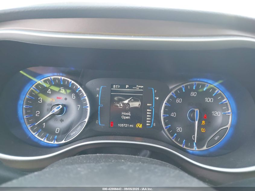 2017 Chrysler Pacifica Touring-L VIN: 2C4RC1BG5HR730325 Lot: 42866443