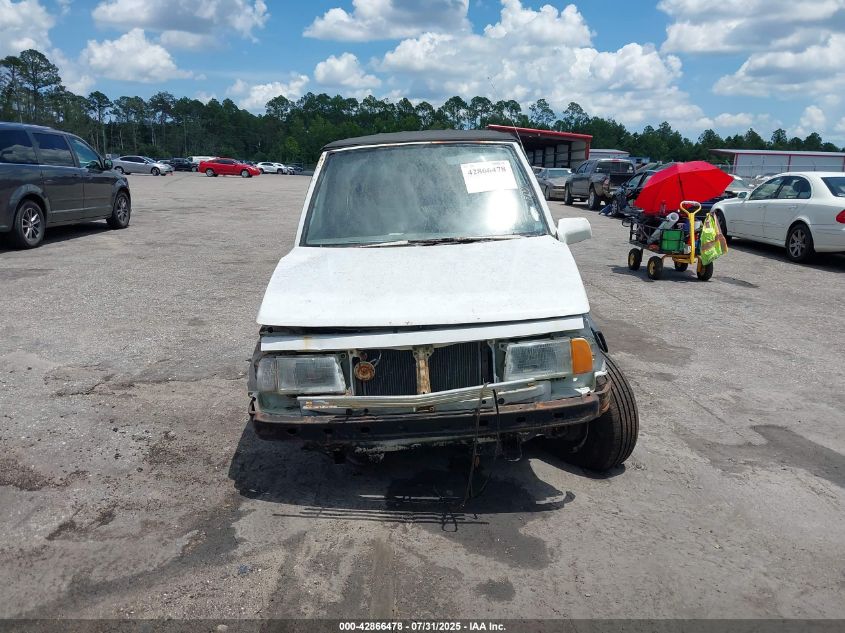 1989 Suzuki Sidekick Jx/Jlx VIN: JS4TA01C4K4121335 Lot: 42866478