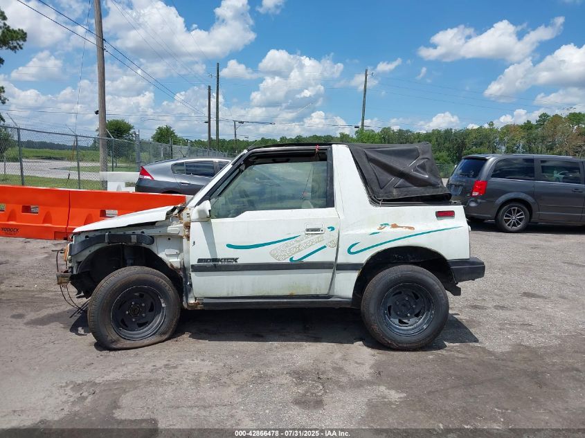 1989 Suzuki Sidekick Jx/Jlx VIN: JS4TA01C4K4121335 Lot: 42866478
