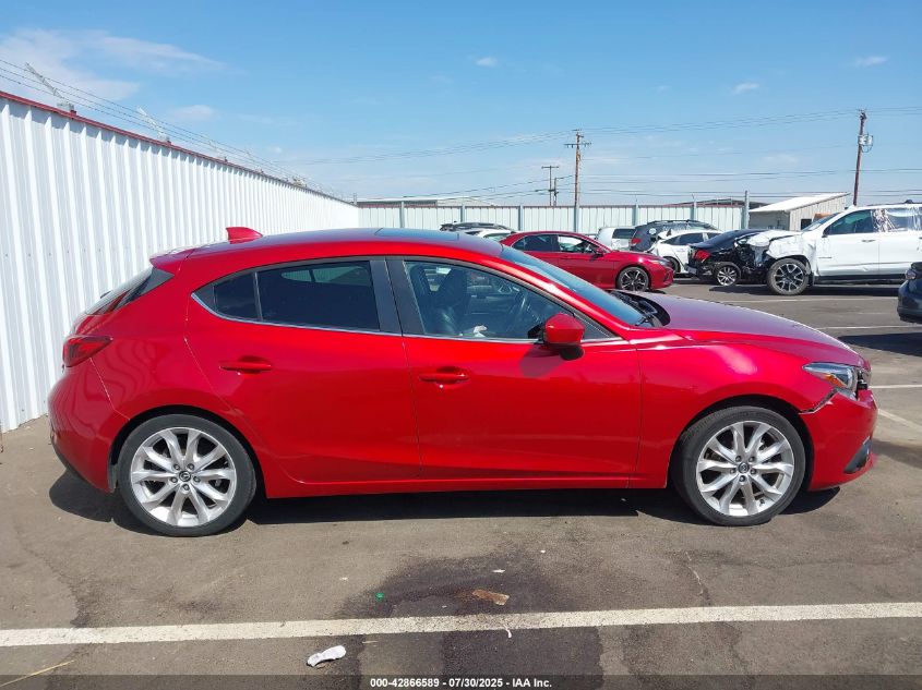 2015 Mazda Mazda3 S Grand Touring VIN: JM1BM1M31F1231841 Lot: 42866589