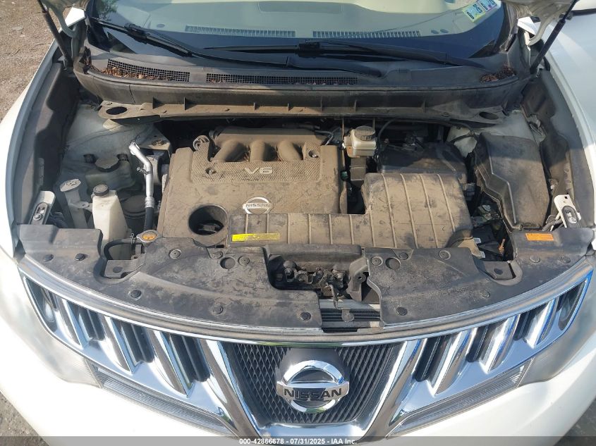 2010 Nissan Murano VIN: JNBAZ1MW6AW113212 Lot: 42866678