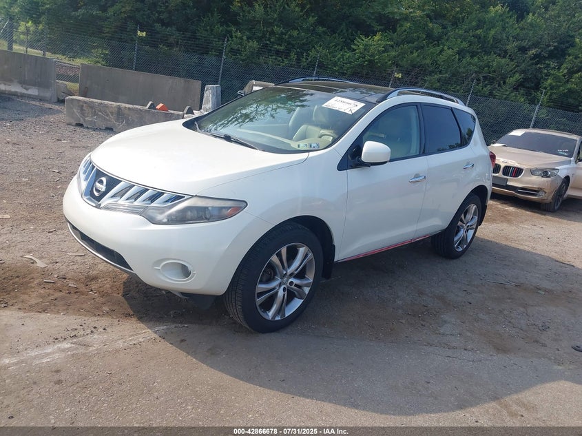 JNBAZ1MW6AW113212 2010 NISSAN MURANO photo no. 2