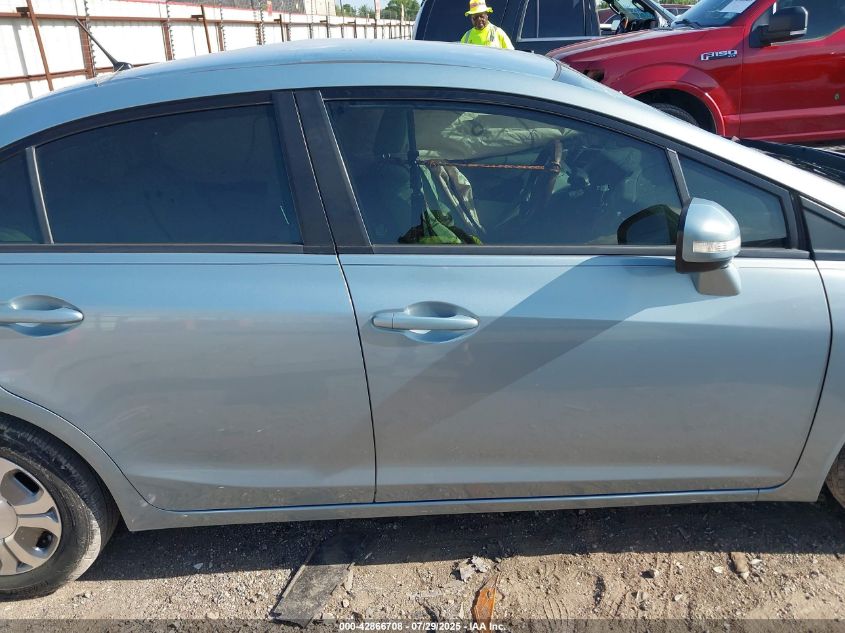 2012 Honda Civic Hybrid VIN: JHMFB4F28CS004406 Lot: 42866708